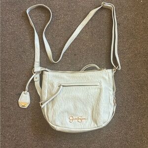 Jessica Simpson Light Gray Crossbody Bag